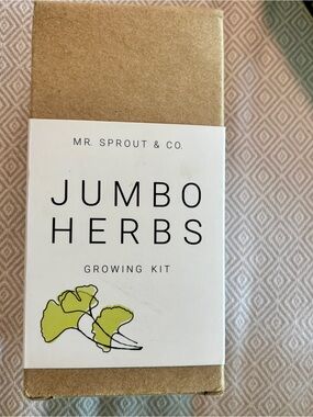 Jumbo Herbs Growing Kit - Green